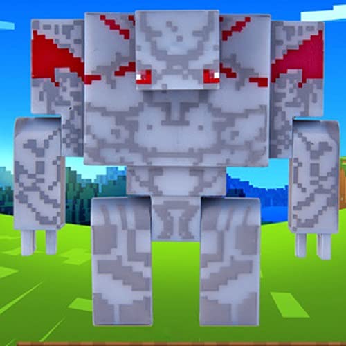 Manson Minecraft Dungeon Muñeca Figura Figura Chie Lord Necromante Redstone Behemoth Little Muñeca Redstone Golem Minecraft Dungeons Game Set Decoración