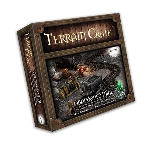 Mantic Games- TerrainCrate: Mina abandonada, Multicolor (MGTC115)