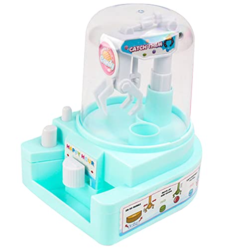 Máquina de garra para niños Muñecas Wopin- Mini Juguetes Operado Gamer Máquina expendedora Luz Grabber Regalos para niños Manualidades para niños Artes Creativas de Bricolaje Colorido