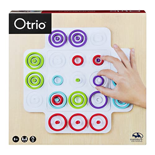 Marbles 6044797 Otrio - Juego de Mesa Familiar, Divertido y estratégico