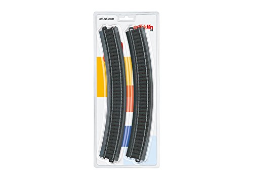 Märklin 20330 - Vías de tren para maquetas, curva R3 / 30° (3 unidades) [importado de Alemania] , color/modelo surtido