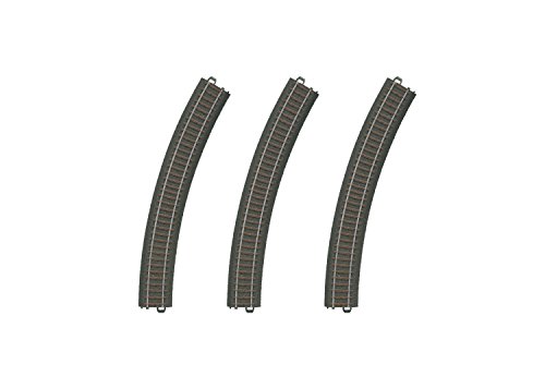 Märklin 20330 - Vías de tren para maquetas, curva R3 / 30° (3 unidades) [importado de Alemania] , color/modelo surtido