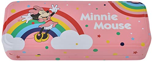 Markwins Mouse Lip & Face Tin-Set Niñas Minnie-Neceser, Selección de Productos Seguros en una Lata de Maquillaje Reutilizable con 3 Pisos (1580154E)