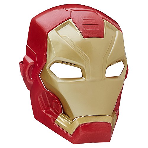 Marvel Avengers- Captain America Marvel Mascara Iron Man, 0 (Hasbro Spain B5784EU4)