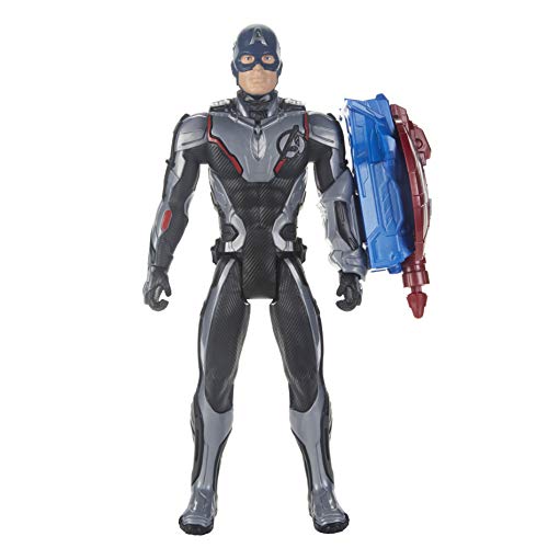 Marvel Avengers - Endgame Capitán América Titan Hero Power FX, Multicolor, 30 cm, E3301103