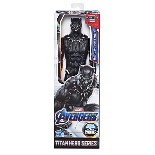 Marvel Avengers Endgame Titan Hero Series Black Panther 12" Action Figure