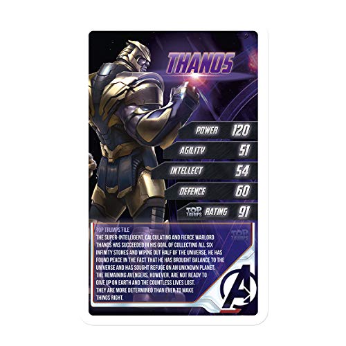 Marvel Avengers Endgame Top Trumps Juego de Cartas