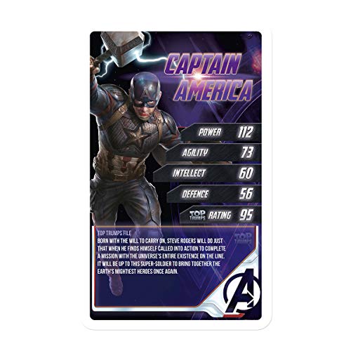 Marvel Avengers Endgame Top Trumps Juego de Cartas