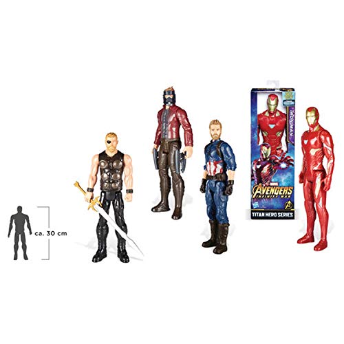 Marvel Avengers- Titan Hero Series (Hasbro modelo surtido 1 unidad E0570EU4)