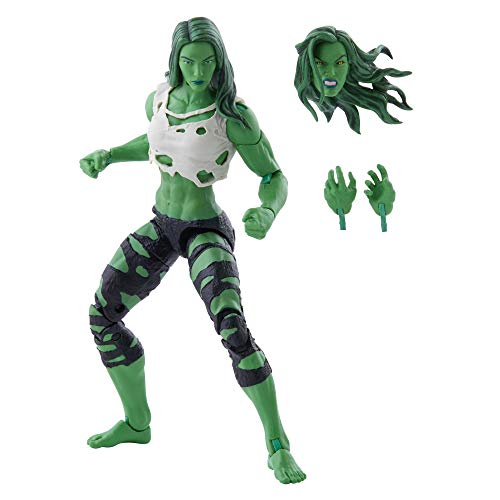 Marvel Classic-Hasbro Marvel Legends Series Avengers-Figura de Hulk a Escala de 6 Pulgadas y 3 Accesorios para niños a Partir de 4 años F1123