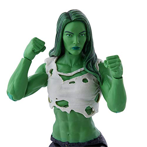 Marvel Classic-Hasbro Marvel Legends Series Avengers-Figura de Hulk a Escala de 6 Pulgadas y 3 Accesorios para niños a Partir de 4 años F1123