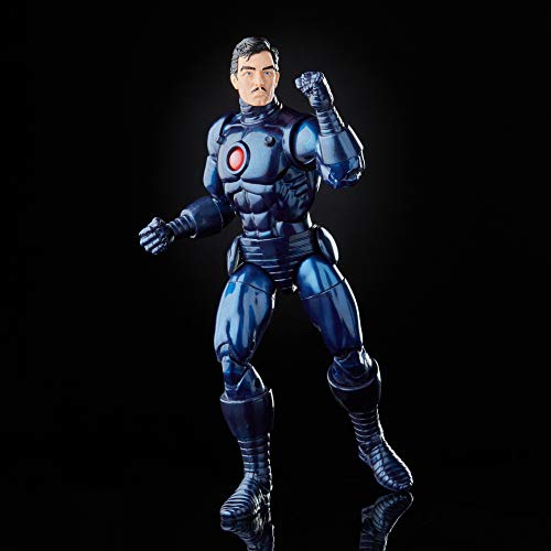 Marvel Classic Hasbro Series - Figura de Iron Man Stealth de 15 cm - Diseño Premium - 5 Accesorios y 1 Pieza de Figura para armar