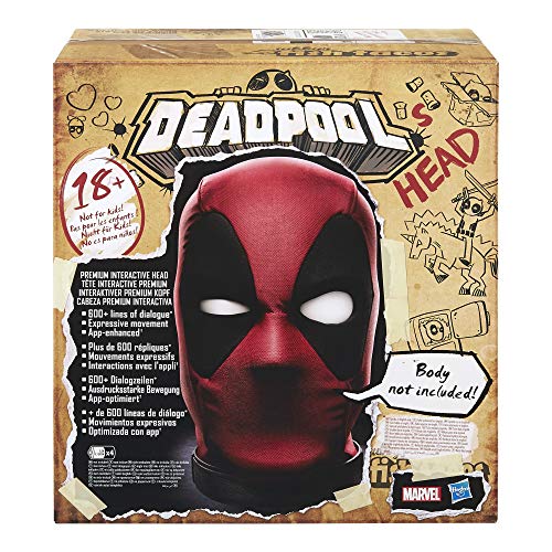 Marvel Deadpool E6981EW0 Cabeza Interactiva