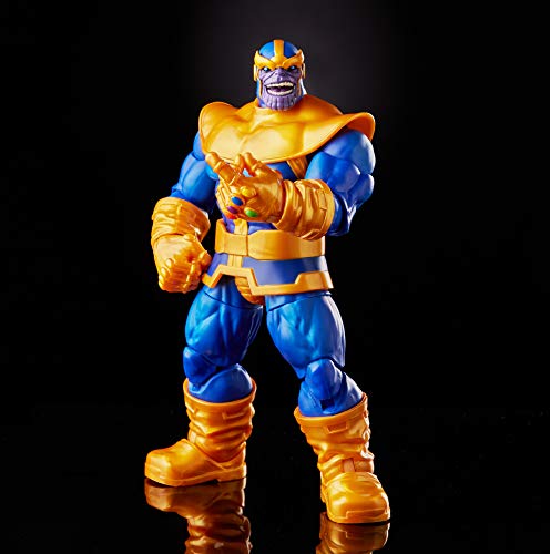 Marvel Hasbro Legends Series - Figura Coleccionable de Thanos de 15 cm - Diseño Premium y 3 Accesorios