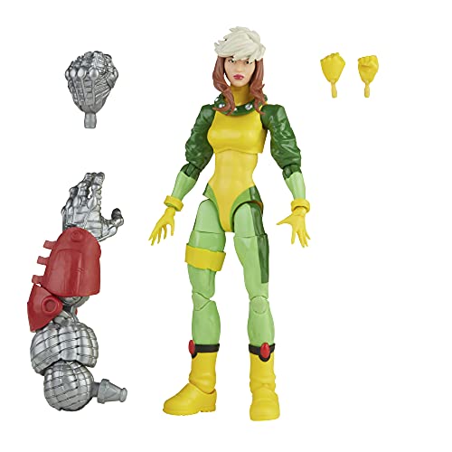 Marvel Hasbro Legends Series - Figura de Rogue de 15 cm - con diseño Premium, 2 Accesorios y 1 Pieza de Figura para armar