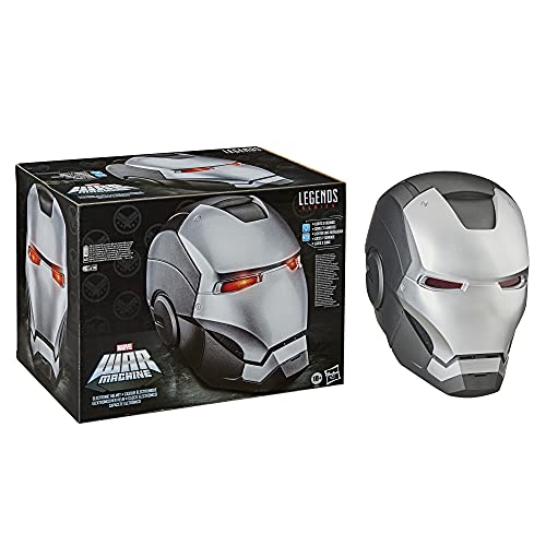 Marvel Legends Casco War Machine Gear Escala 1:1 Replica F07655l0, Color, One Size (Hasbro HSBF07655L0)