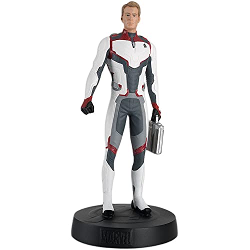 Marvel Movie Collection Nº 121 Captain America Team Suit (End Game) 13 cms.