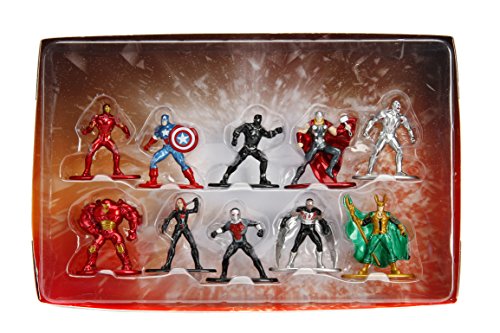 Marvel - Pack 10 Figuras Nano MetalsFigs