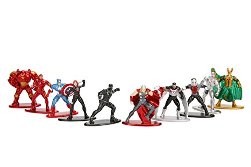 Marvel - Pack 10 Figuras Nano MetalsFigs