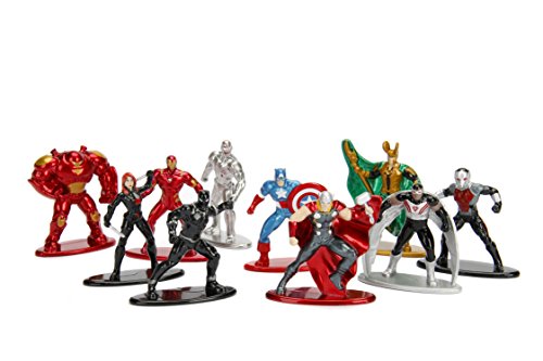 Marvel - Pack 10 Figuras Nano MetalsFigs