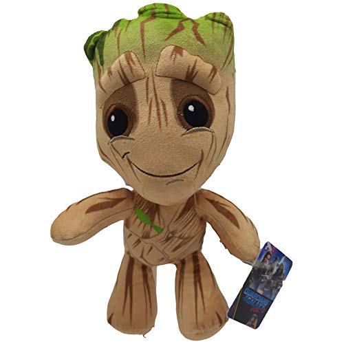 Marvel - Peluche Hulk, Thor, Deadpool, Baby Groot, Captain America - 33cm/55cm/75cm Calidad Super Soft (28-33cm, Baby Groot 2)