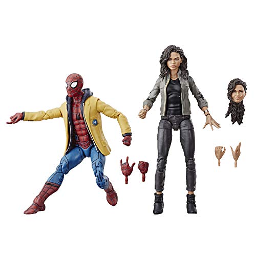 Marvel Spider-Man: Homecoming Legends Spider-Man & MJ Action Figure 2-Pack