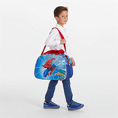 Marvel Spiderman Street Bolsa de Viaje Multicolor 40x28x22 cms Poliéster 24.64L