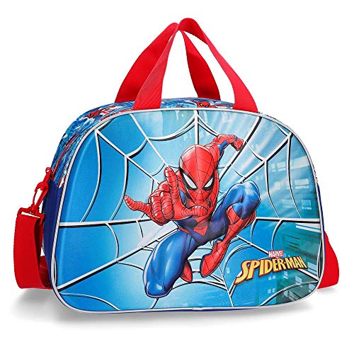 Marvel Spiderman Street Bolsa de Viaje Multicolor 40x28x22 cms Poliéster 24.64L