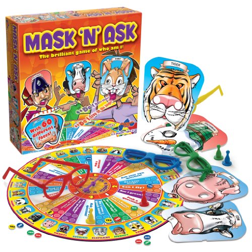 Mask 'n' Ask - Juego de Tablero, 4 Jugadores (Drumond Park 1580) (versión en inglés)