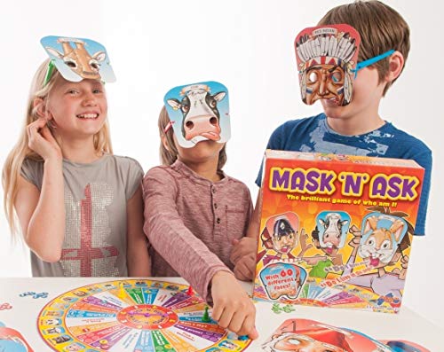 Mask 'n' Ask - Juego de Tablero, 4 Jugadores (Drumond Park 1580) (versión en inglés)