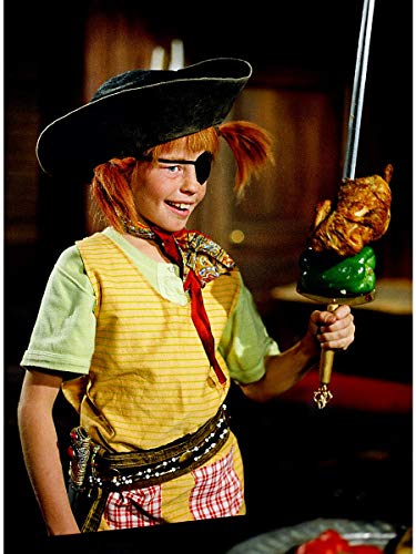 Maskworld Pippi Longstocking Fancy Dress Children's Costume (3-4 Years)