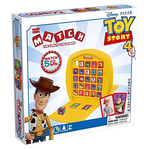 Match Toy Story - Juego de Mesa de Top Trumps – Conecta en línea a 5 de tus personajes favoritos de Toy Story