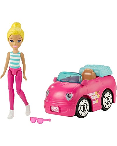 Mattel Barbie On The Go Muñeca con Mini Vehículo Surtido FHV76