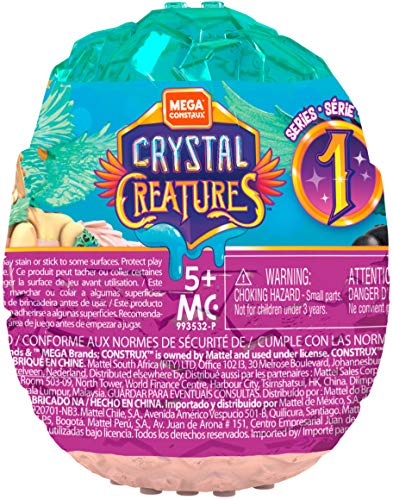 Mattel- Crystal Creatures Slime Serie 1 Muñecos cabezones (MATGLK07)