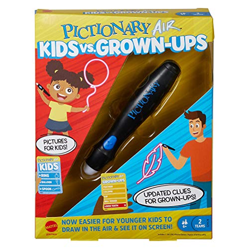 Mattel Games- Pictionary Air Kids vs Grown-Ups UU1 (GYH78)