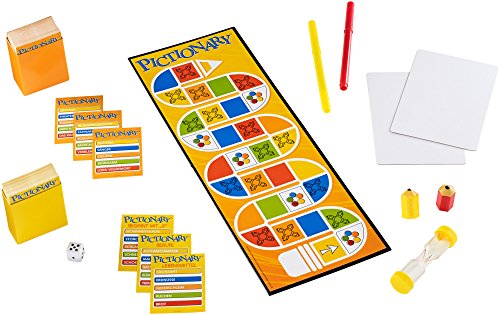 Mattel Games Pictionary Juego de Mesa de Palabras - Juego de Tablero (Juego de Mesa de Palabras, Niño/niña, 8 año(s))