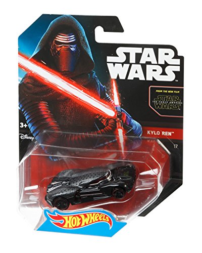 Mattel Hot Wheels CGW50 vehículo de juguete - Vehículos de juguete (Multicolor, Coche, Star Wars, Kylo Ren, 3 año(s), 1:64)