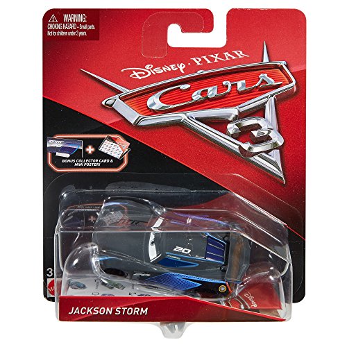 Mattel - Hot Wheels FLB51. Cars 3. Personaje Jackson Storm