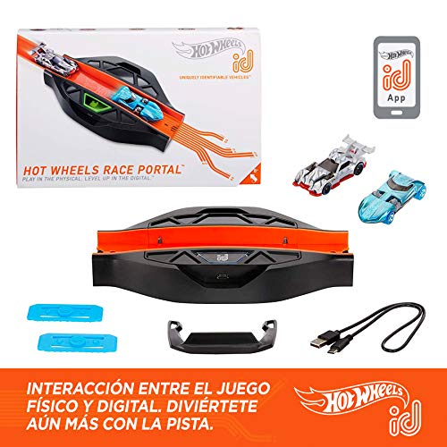 Mattel - Hot Wheels ID Portal de carreras con coche , +8 años ( FXB53)