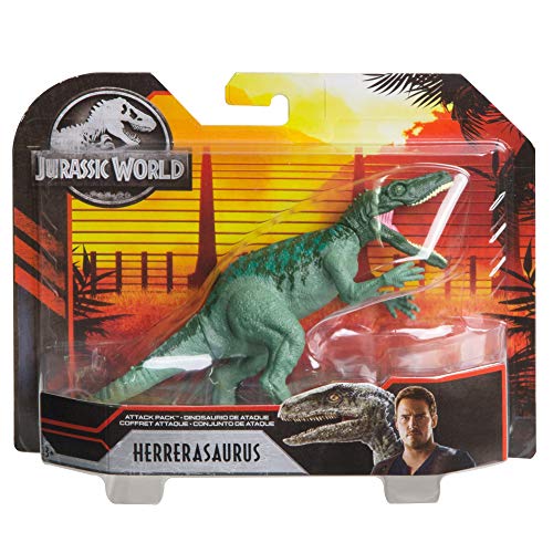 Mattel Jurassic World Dino Rivals Attack Pack - Herrerasaurus Figure (GCR49)