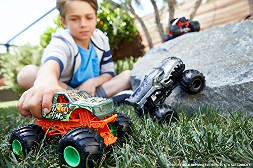 Mattel- Monster Truck 1:24 Hot Wheels Vehículos de Control Remoto (MATFYJ83)