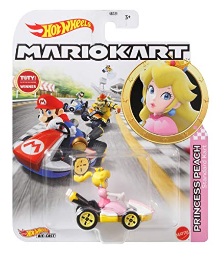 Mattel- VEHICULO Mario Kart Hot Wheels SURT Control Remoto (MATGBG25)