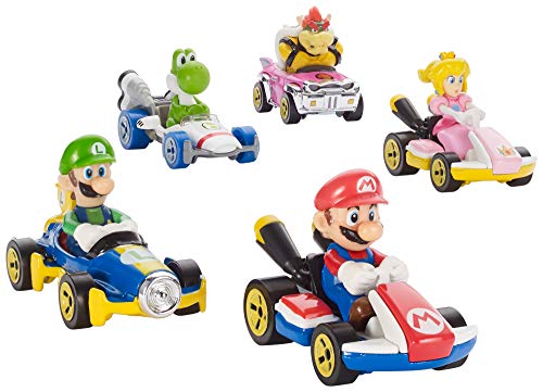 Mattel- VEHICULO Mario Kart Hot Wheels SURT Control Remoto (MATGBG25)