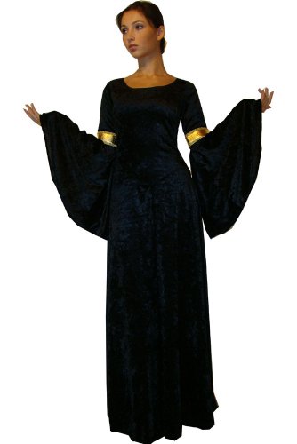 Maylynn 10923-M - Traje Medieval Elbentraum, Talla M, Negro