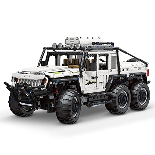 MBKE Technic - Modelo de camión todoterreno, 2957 piezas Technic 6x6 Off Road SUV vehículo construcción conjunto para Buggy Monster, bloques de construcción compatibles con Lego Technic