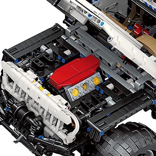 MBKE Technic - Modelo de camión todoterreno, 2957 piezas Technic 6x6 Off Road SUV vehículo construcción conjunto para Buggy Monster, bloques de construcción compatibles con Lego Technic