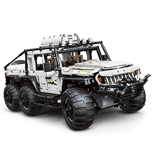 MBKE Technic - Modelo de camión todoterreno, 2957 piezas Technic 6x6 Off Road SUV vehículo construcción conjunto para Buggy Monster, bloques de construcción compatibles con Lego Technic