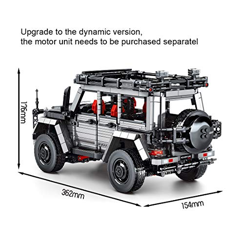 MBKE Technic Off Road Car 1852pcs Technic 4x4 Off-Road vehículo construcción conjunto para Land Rover Defender, bloques de construcción compatibles con Lego Technic