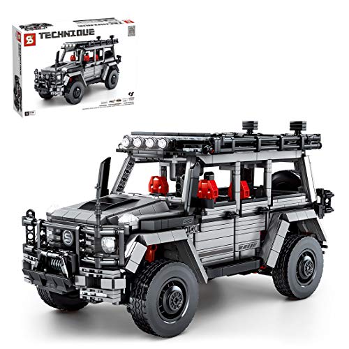 MBKE Technic Off Road Car 1852pcs Technic 4x4 Off-Road vehículo construcción conjunto para Land Rover Defender, bloques de construcción compatibles con Lego Technic