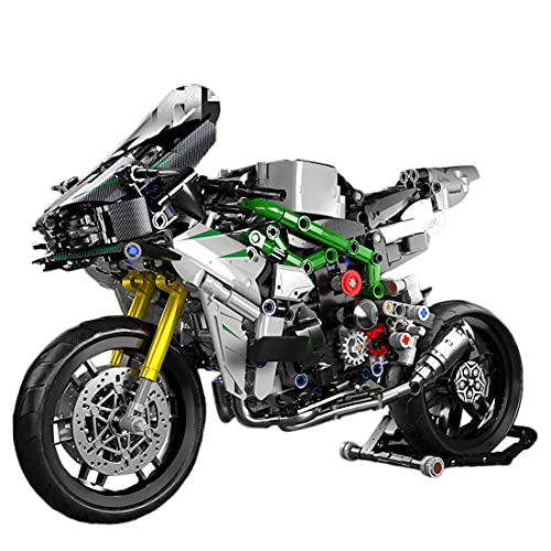 MBKE Technic Off Road - Juego de construcción de 865 piezas para Ducati Panigale modelo de moto, bloques de construcción compatibles con Lego Technic